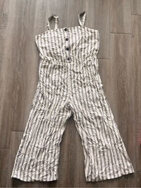 Maurices Striped Jumpsuit